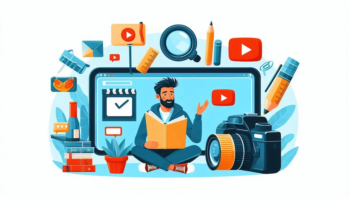 Pretentious twaddle on youtube about photography.