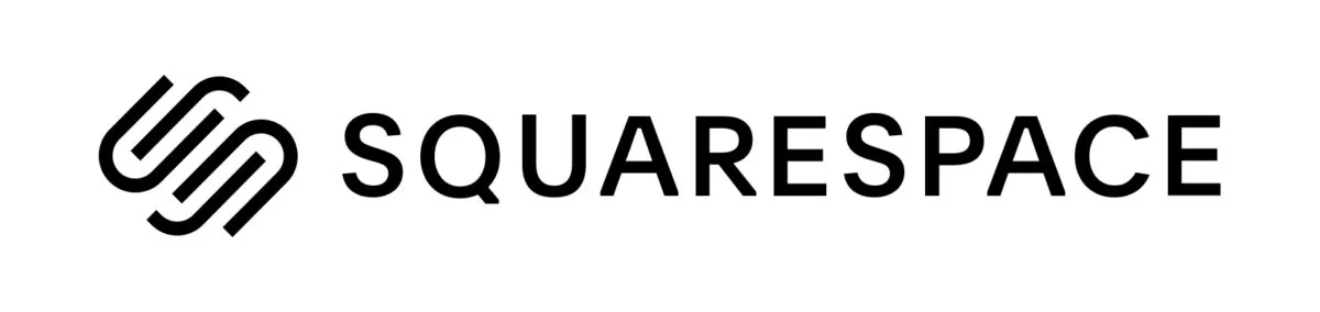Squarespace logo horizontal black